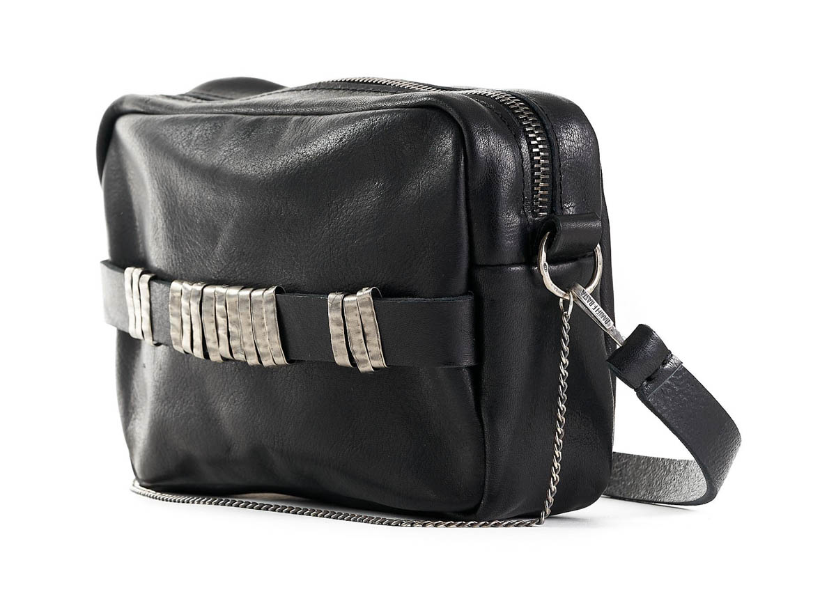 daniele basta leather and silver bags - 45